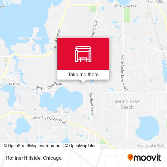 Rollins/Hillside map