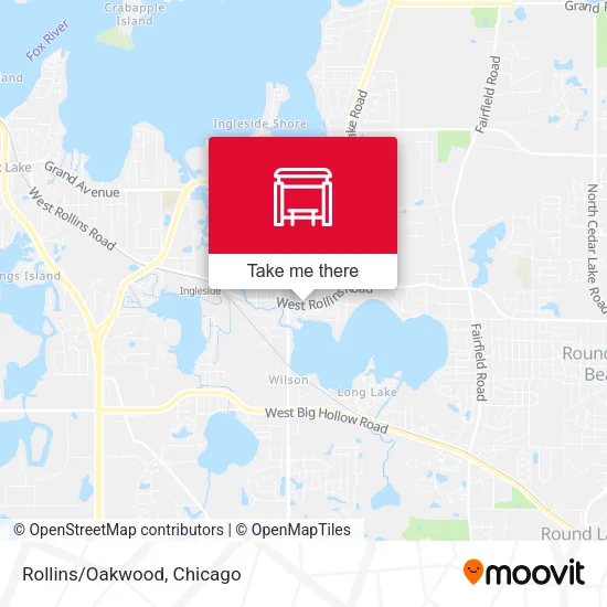 Rollins/Oakwood map