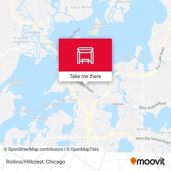 Rollins/Hillcrest map
