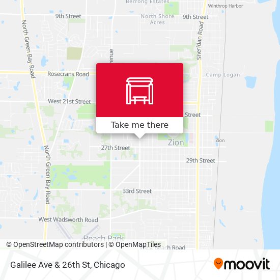 Mapa de Galilee Ave & 26th St