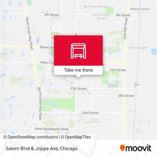 Salem Blvd & Joppa Ave map