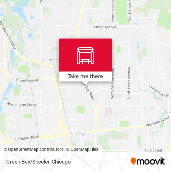Mapa de Green Bay/Sheeler