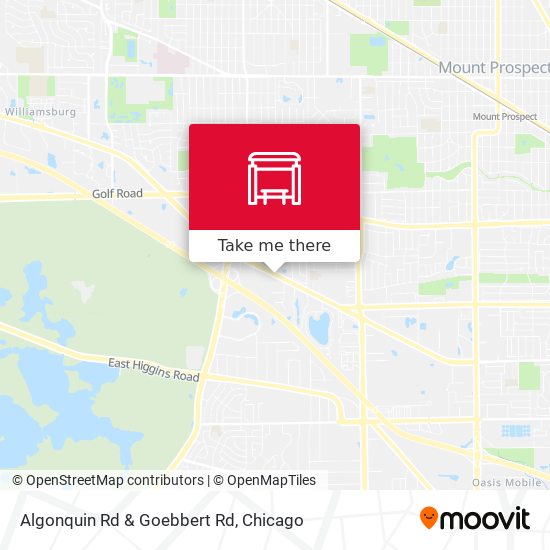 Mapa de Algonquin Rd & Goebbert Rd