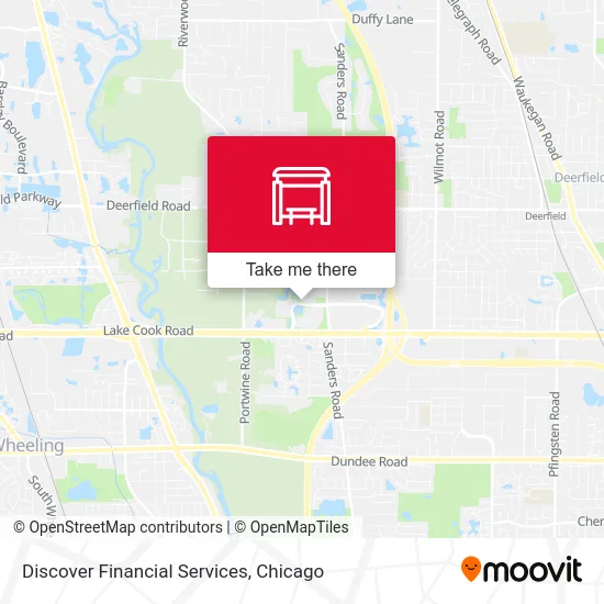 Discover Financial Services map