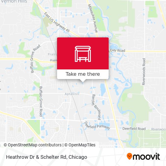 Heathrow Dr & Schelter Rd map