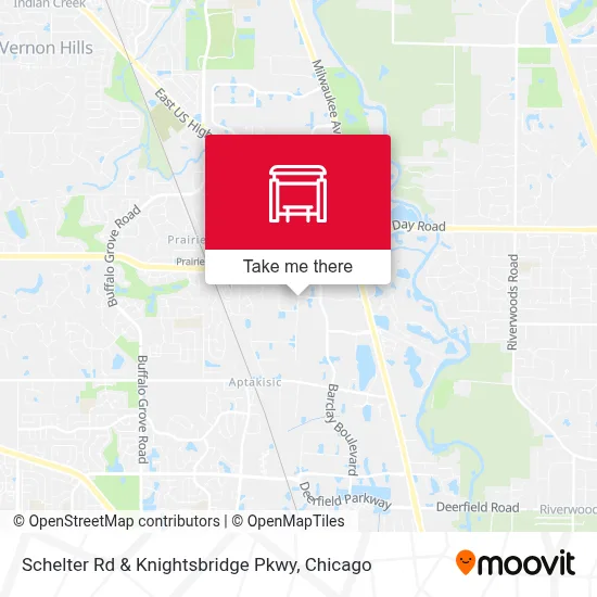 Schelter Rd & Knightsbridge Pkwy map