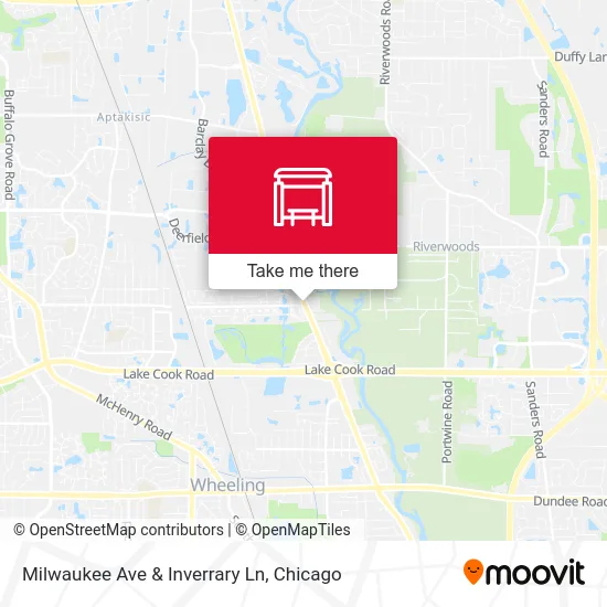 Milwaukee Ave & Inverrary Ln map