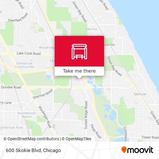 600 Skokie Blvd map