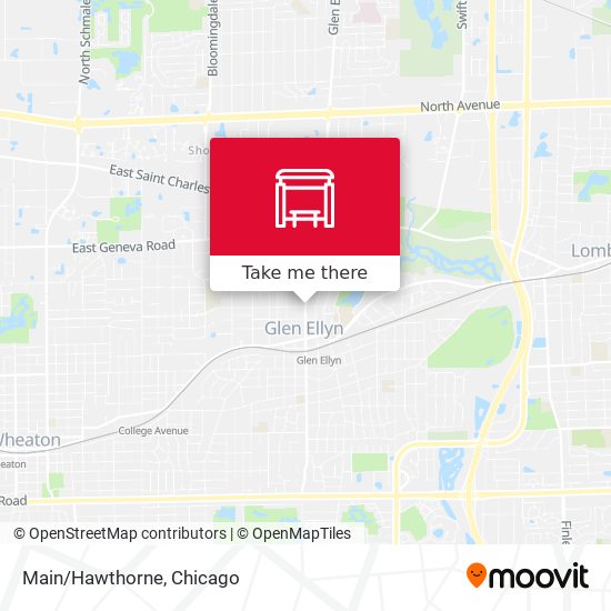 Mapa de Main/Hawthorne