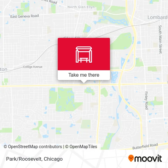 Park/Roosevelt map