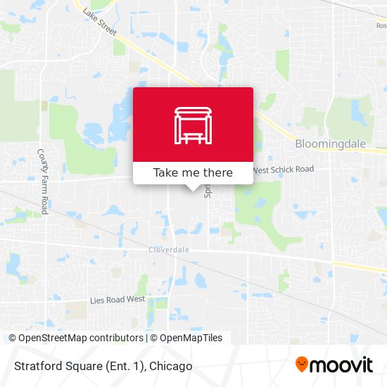 Stratford Square (Ent. 1) map