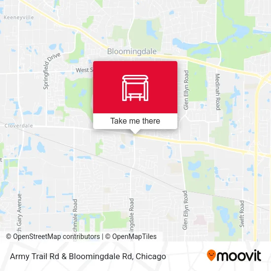 Army Trail Rd & Bloomingdale Rd map