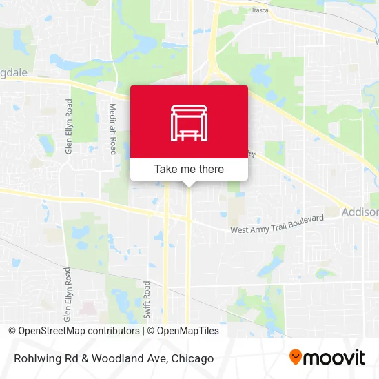 Rohlwing Rd & Woodland Ave map
