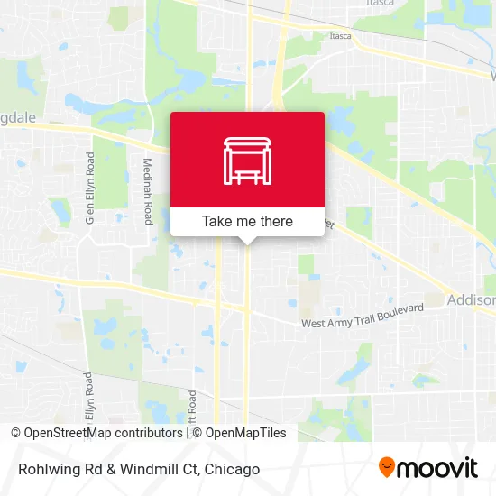 Rohlwing Rd & Windmill Ct map