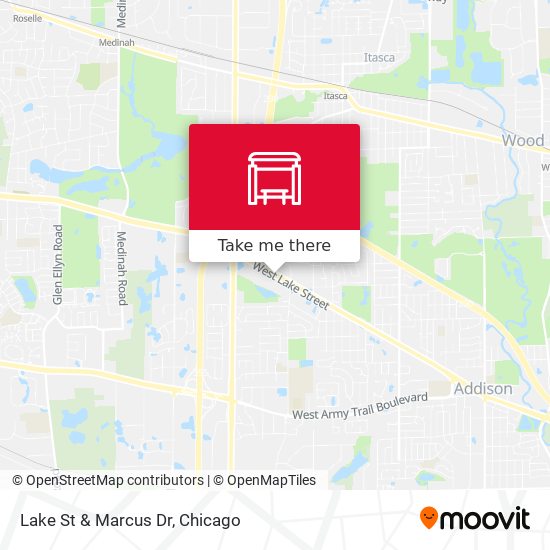 Mapa de Lake St & Marcus Dr