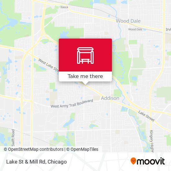 Mapa de Lake St & Mill Rd