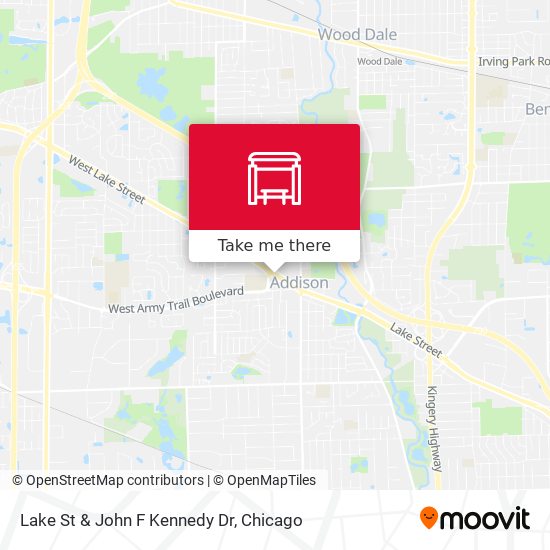 Mapa de Lake St & John F Kennedy Dr