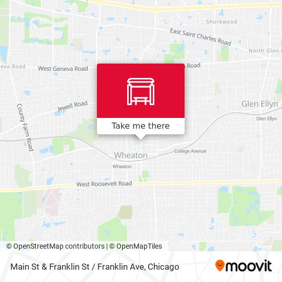 Main St & Franklin St / Franklin Ave map