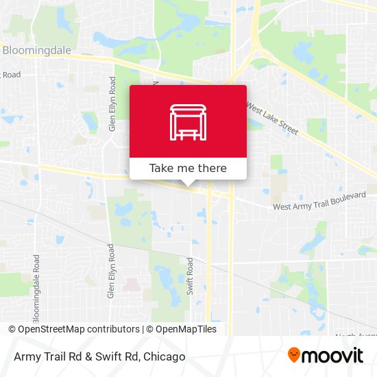 Army Trail Rd & Swift Rd map