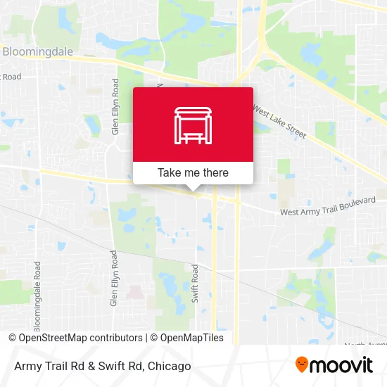 Mapa de Army Trail Rd & Swift Rd