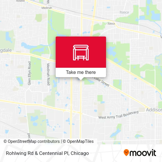 Rohlwing Rd & Centennial Pl map