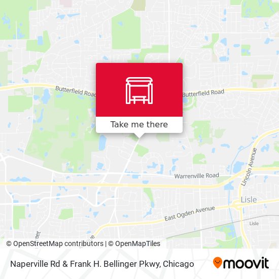 Mapa de Naperville Rd & Frank H. Bellinger Pkwy