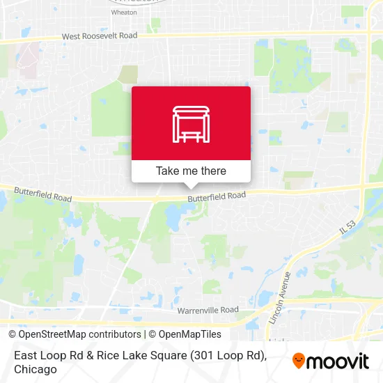 East Loop Rd & Rice Lake Square (301 Loop Rd) map
