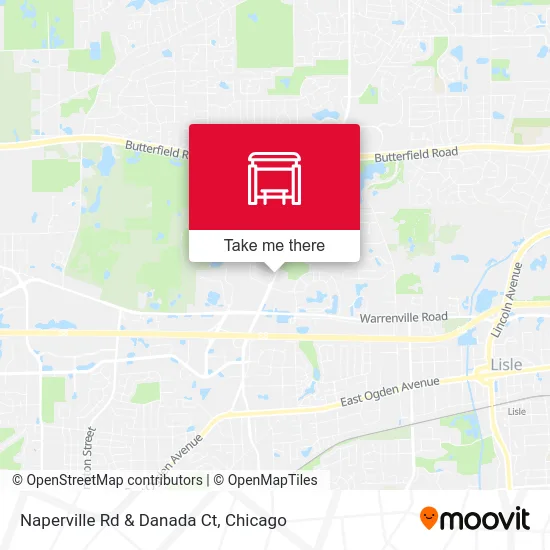 Naperville Rd & Danada Ct map