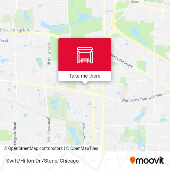 Swift/Hilton Dr./Stone map