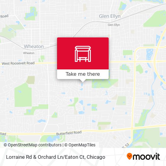 Mapa de Lorraine Rd & Orchard Ln / Eaton Ct