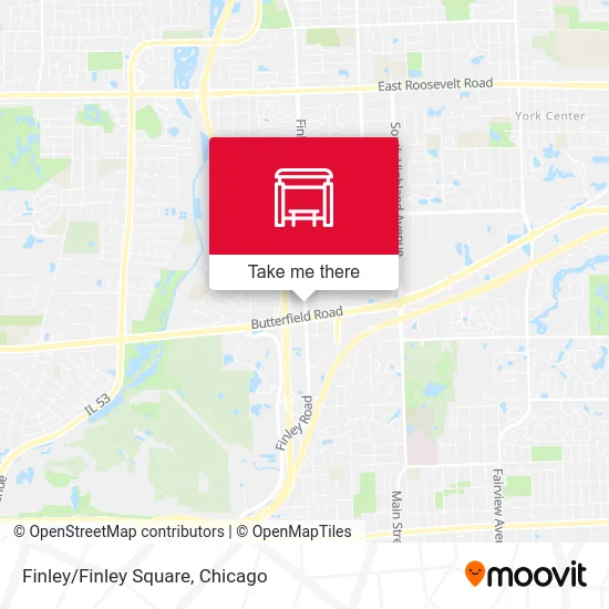 Finley/Finley Square map
