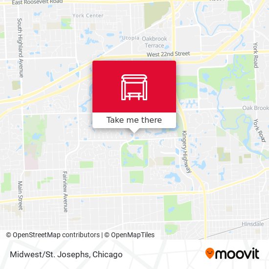 Mapa de Midwest/St. Josephs