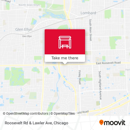 Mapa de Roosevelt Rd & Lawler Ave