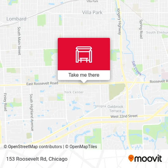 153 Roosevelt Rd map