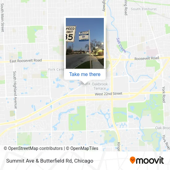 Mapa de Summit Ave & Butterfield Rd