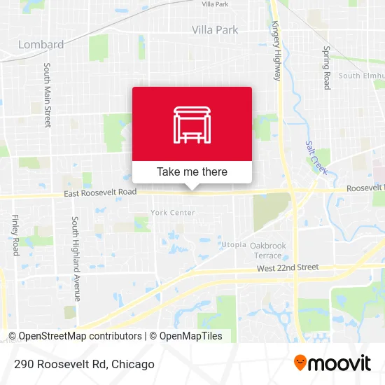 290 Roosevelt Rd map