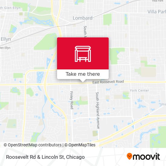 Roosevelt Rd & Lincoln St map