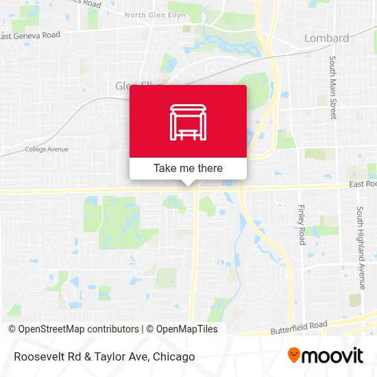 Roosevelt Rd & Taylor Ave map