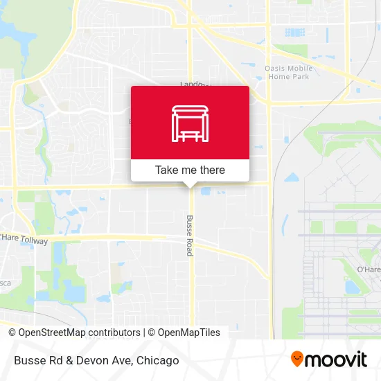 Mapa de Busse Rd & Devon Ave