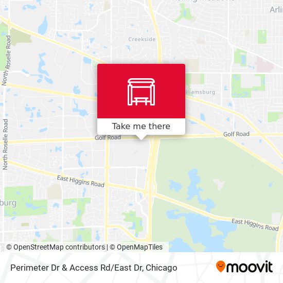 Mapa de Perimeter Dr & Access Rd / East Dr