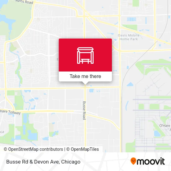 Mapa de Busse Rd & Devon Ave