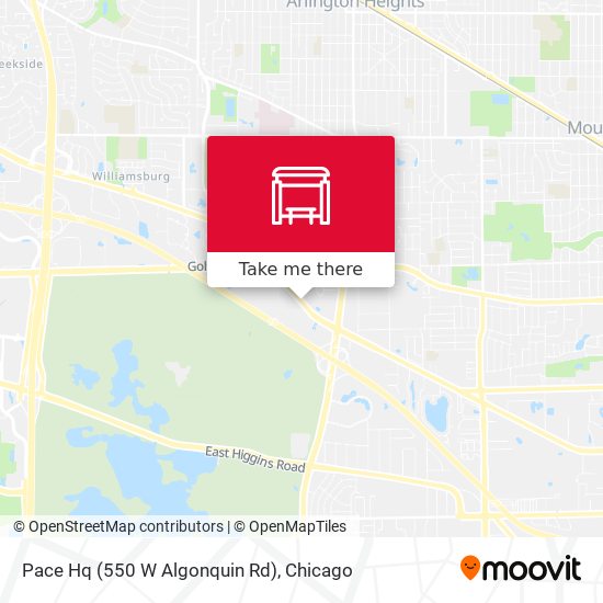 Pace Hq (550 W Algonquin Rd) map