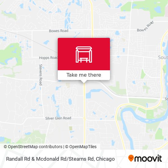 Randall Rd & Mcdonald Rd / Stearns Rd map