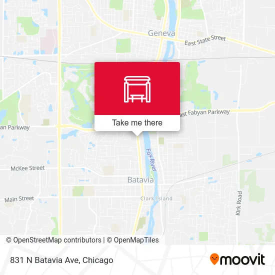 831 N Batavia Ave map