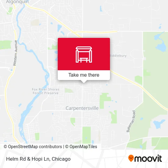 Helm Rd & Hopi Ln map