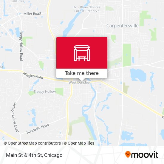 Mapa de Main St & 4th St