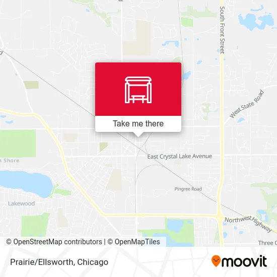 Prairie/Ellsworth map