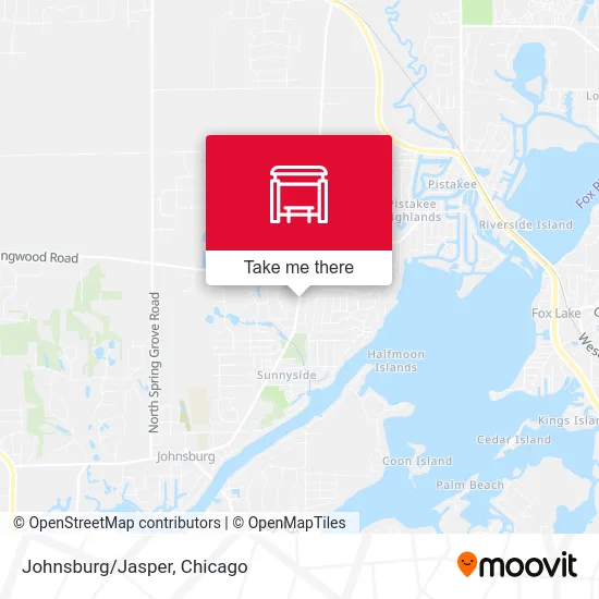 Johnsburg/Jasper map