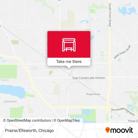 Prairie/Ellsworth map