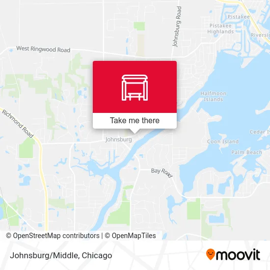 Johnsburg/Middle map